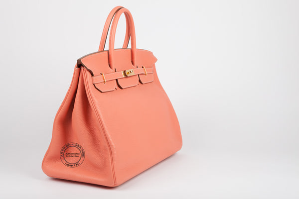 Hermès Birkin 40cm Crevette Togo GHW
