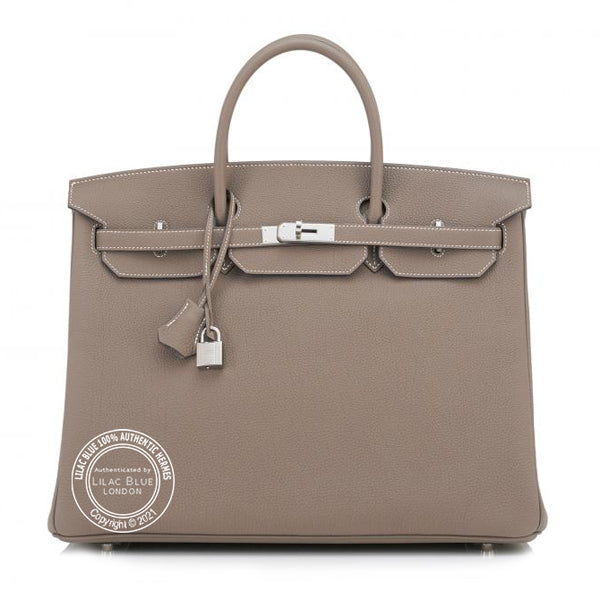 Hermès Birkin 40cm Etoupe Togo PHW