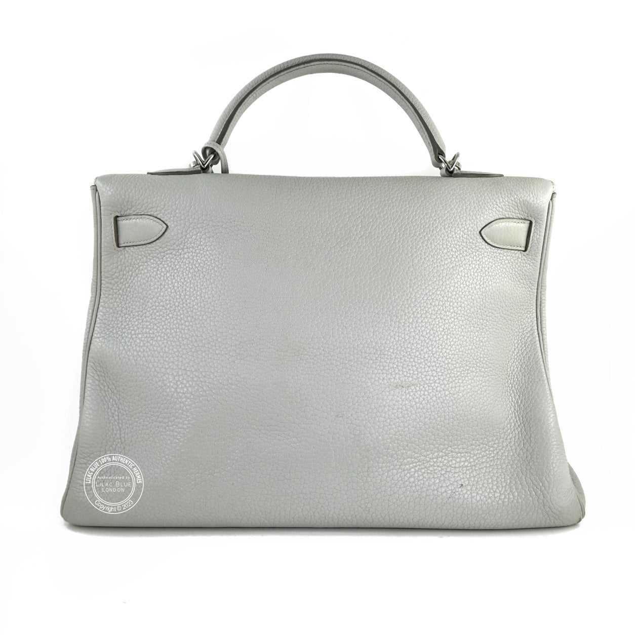 Hermes Kelly 40cm Gris Tourterelle Togo PHW - Preloved