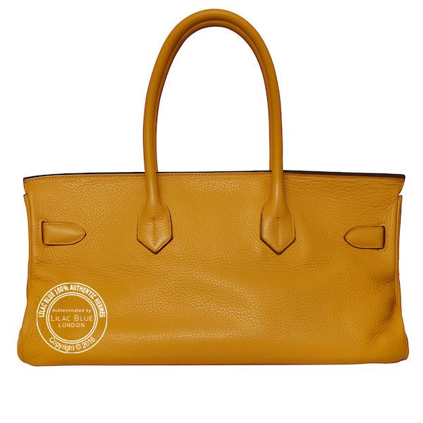 Hermès Birkin 42cm Curry JPG Shoulder Togo PHW - Preloved