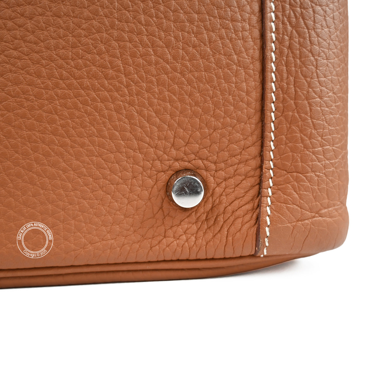 Hermès Lindy 34cm Gold Clemence PHW - Preloved