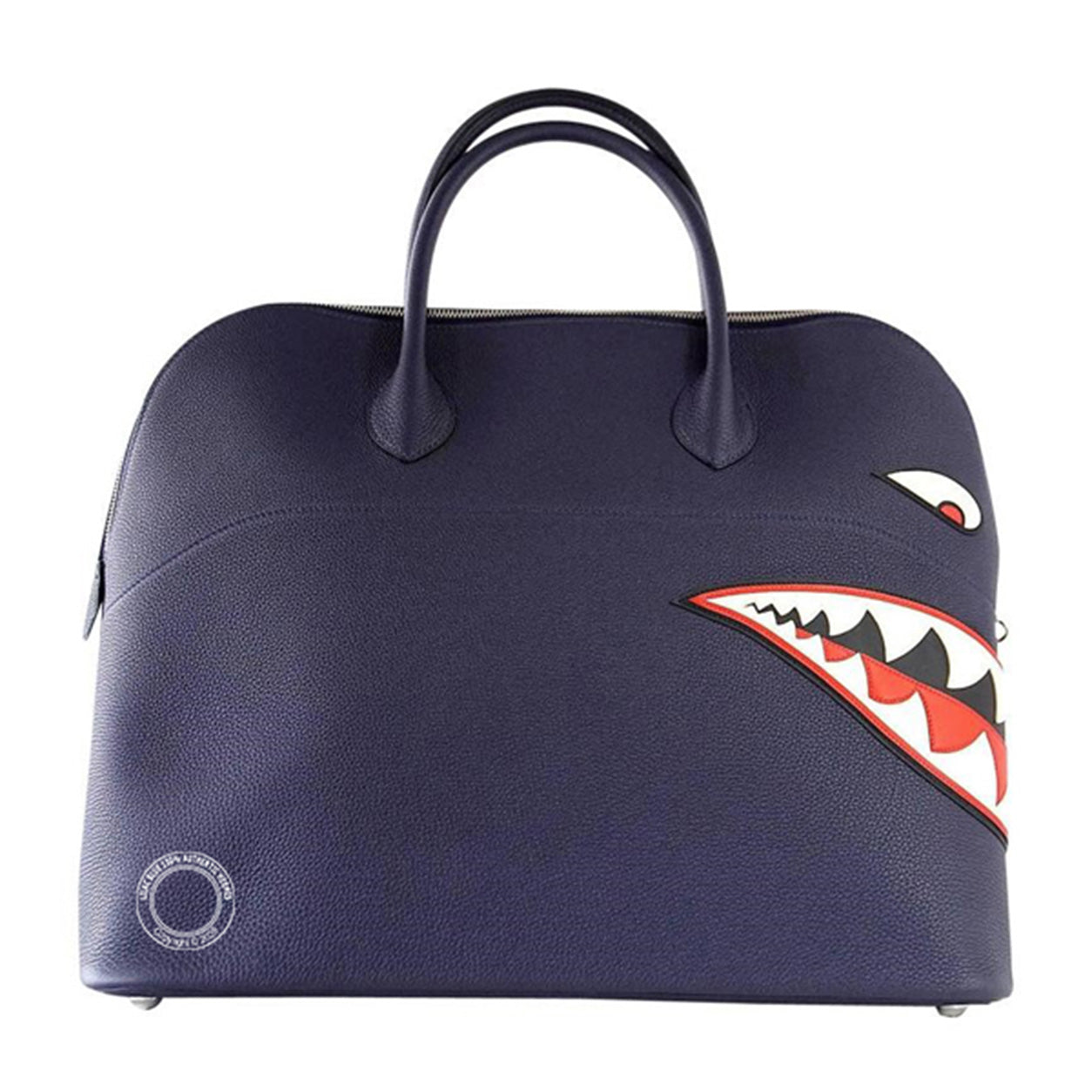 Hermès Bolide 45cm Shark Bleu Nuit Togo PHW