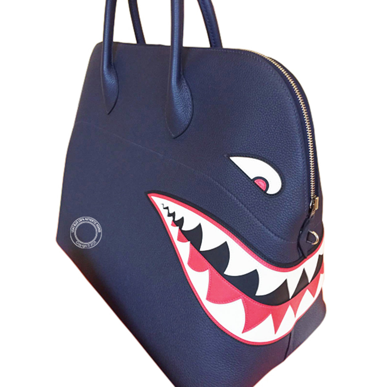 Hermès Bolide 45cm Shark Bleu Nuit Togo PHW