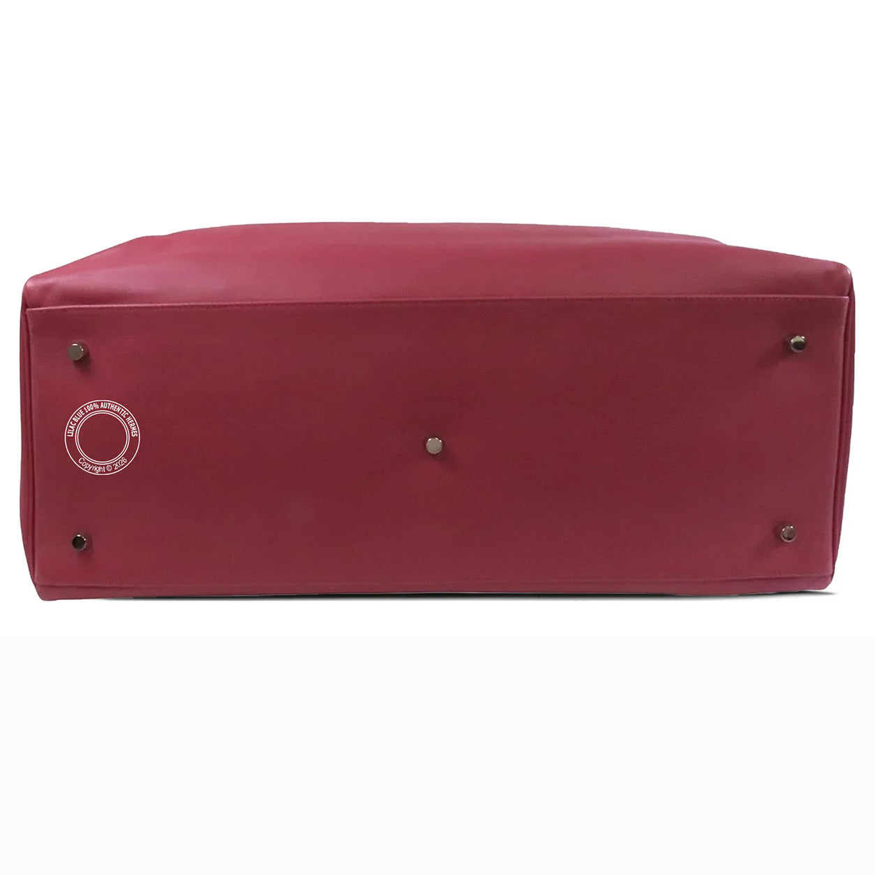 Hermès Kelly 50 Rubis Relax Swift PHW - Preloved