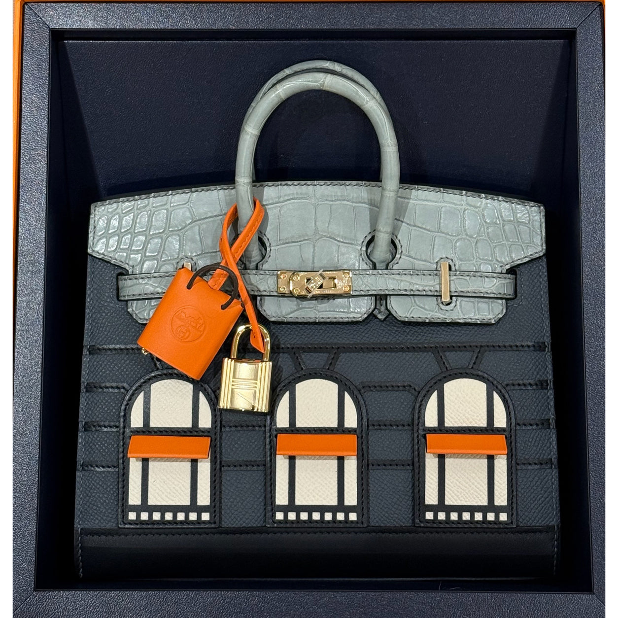 Hermès Birkin 20cm Faubourg "Rainy Days"
