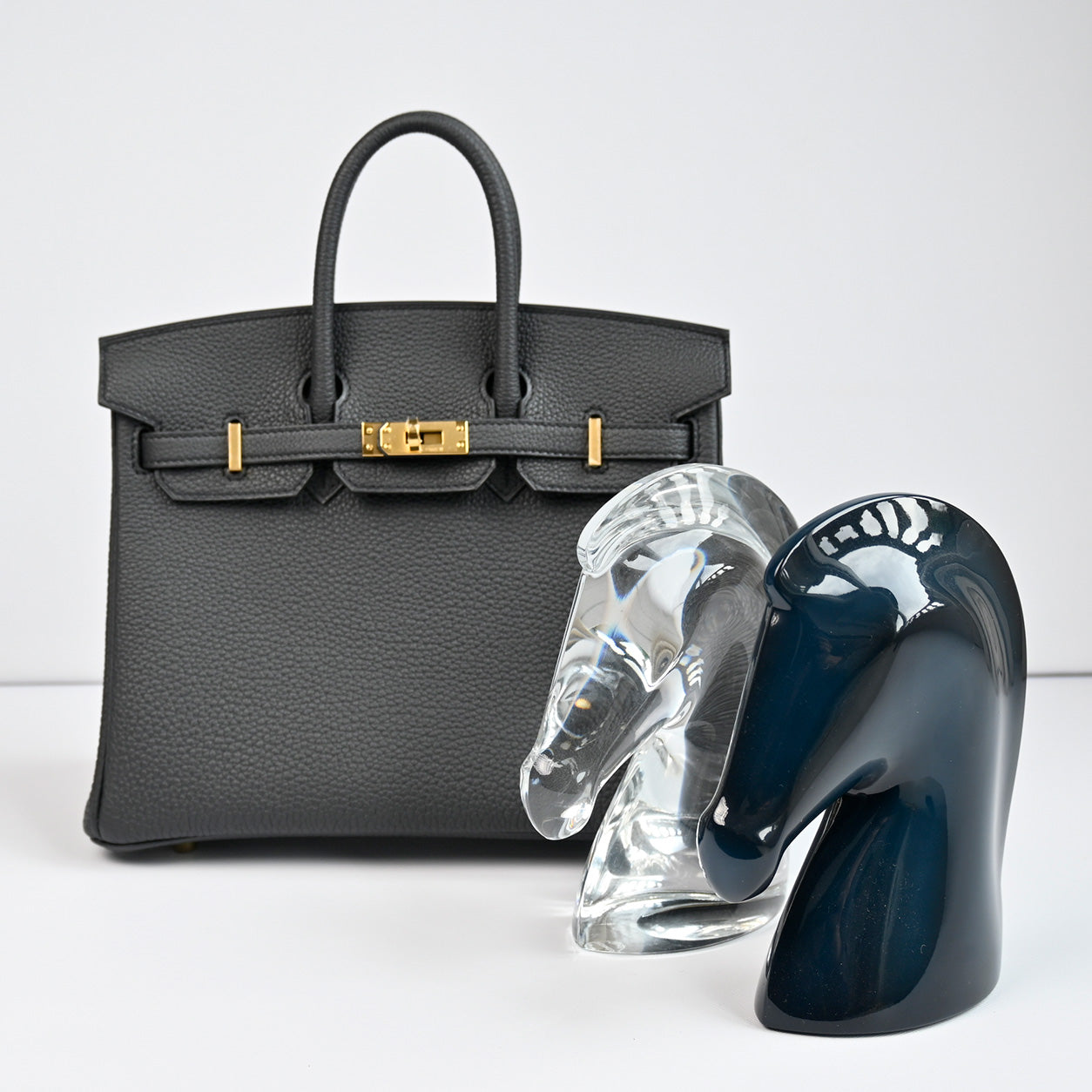 Hermès Birkin 25cm Plomb Togo GHW