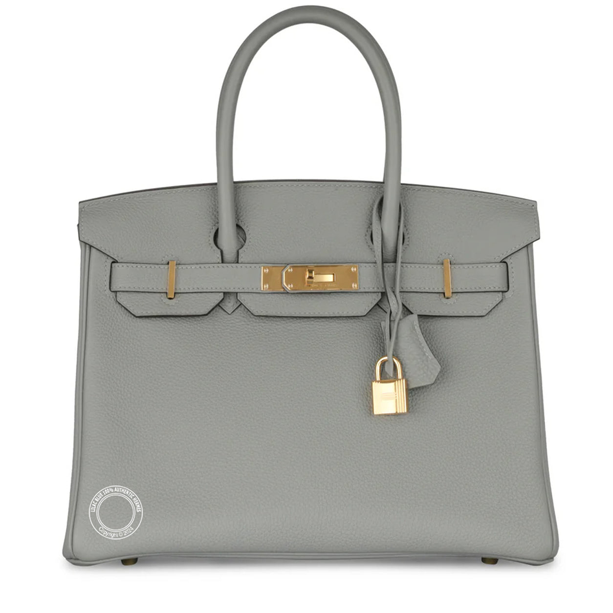 Hermès Birkin 30cm Gris Mouette Togo GHW