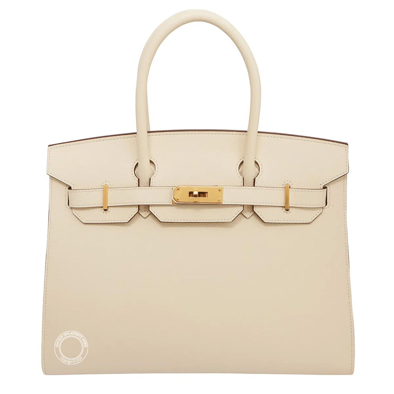 Hermès Birkin 30cm Nata Sellier Epsom GHW