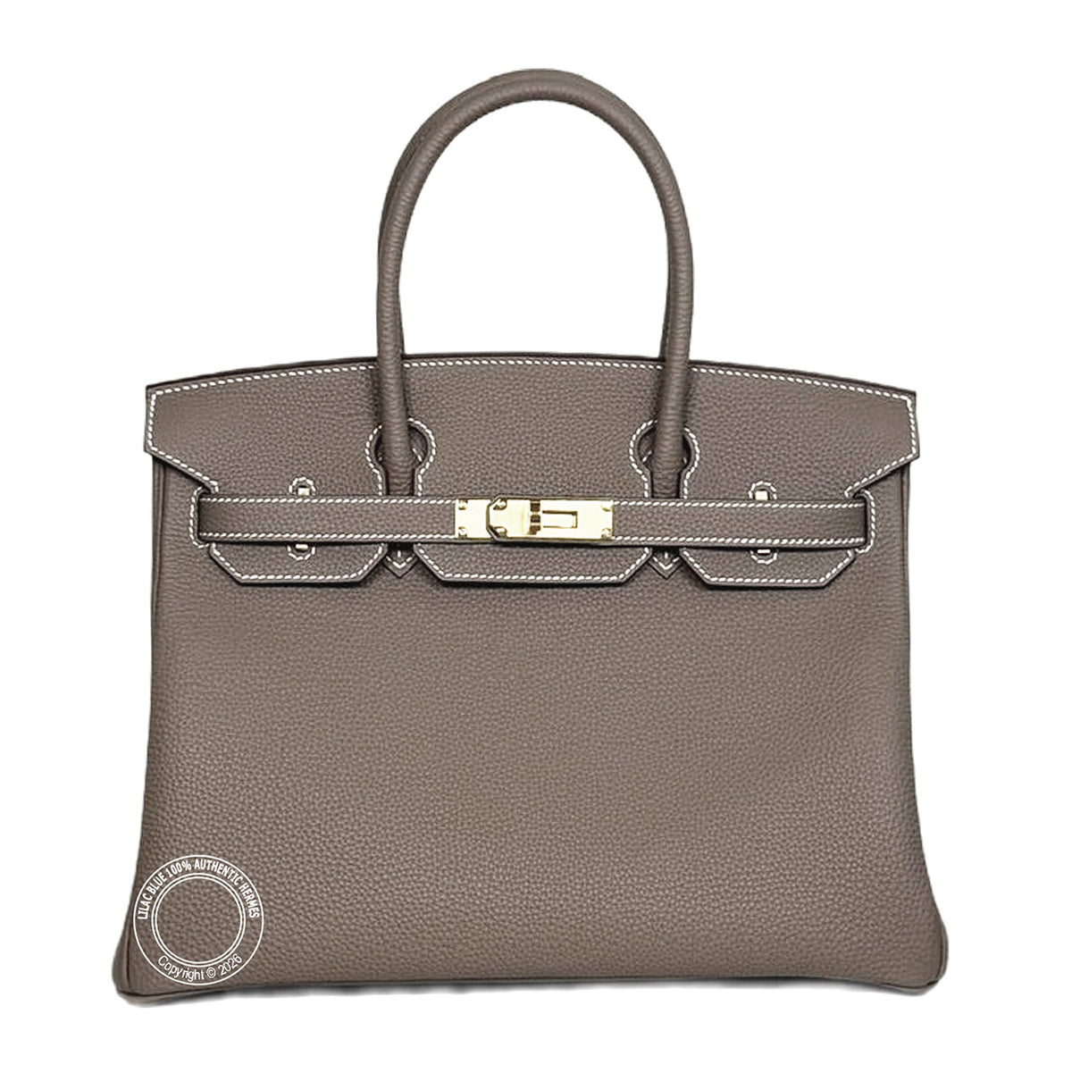 Hermès Birkin 30cm Etoupe Togo GHW