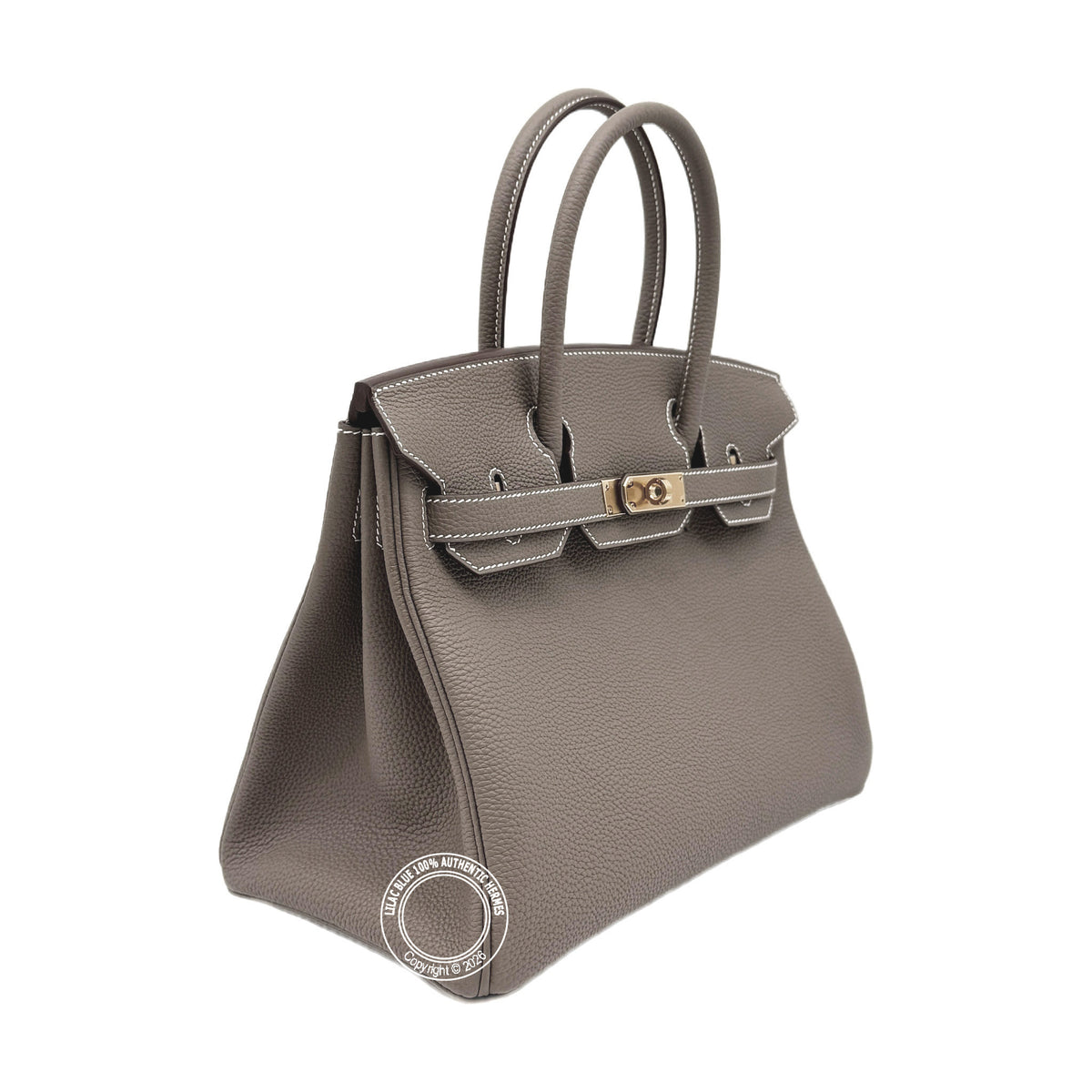 Hermès Birkin 30cm Etoupe Togo GHW