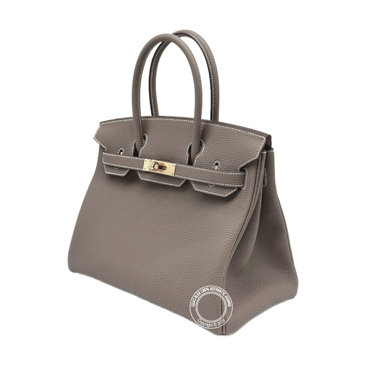 Hermès Birkin 30cm Etoupe Togo GHW