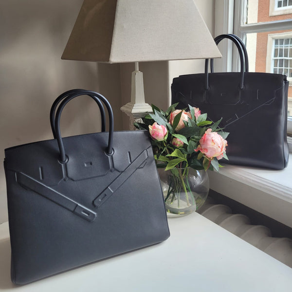 Hermès Birkin 35cm Black Shadow Swift