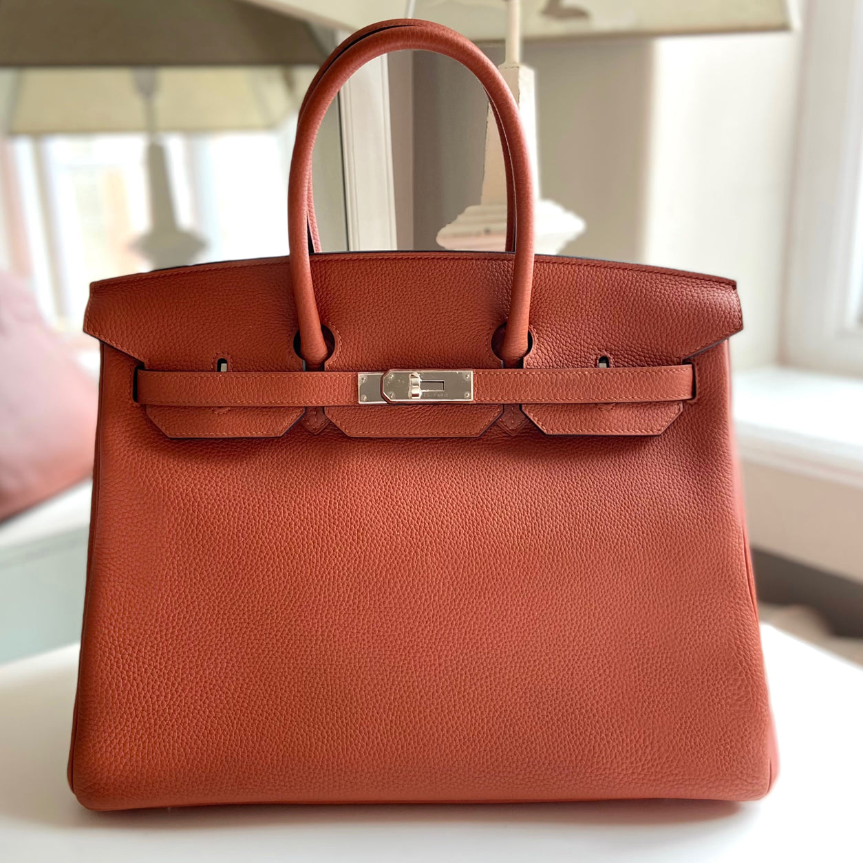 Hermès Birkin 35cm Cuivre Togo PHW