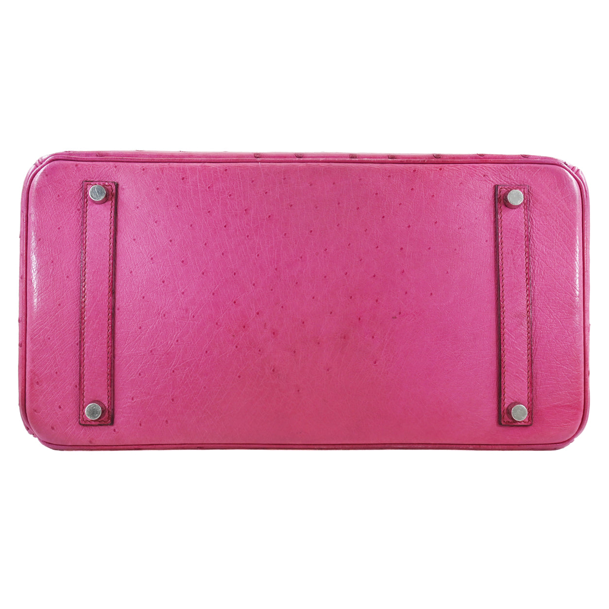 Hermès Birkin 35cm Fuchsia Birkin Ostrich PHW - Preloved