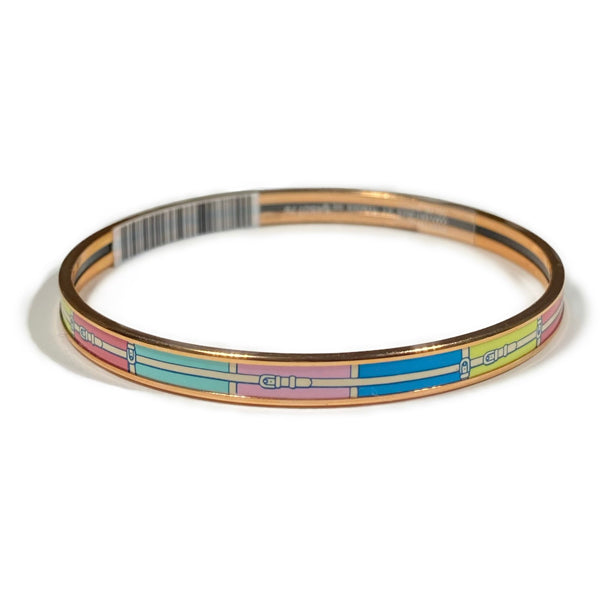 Hermès Bangle Couverture et Tenues de Jour Multi / Rose Gold