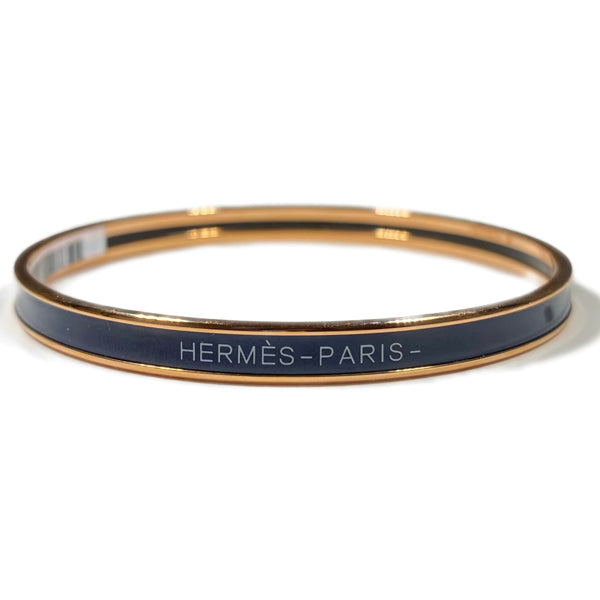 Hermès Bangle Uni Ultramarine / Rose Gold