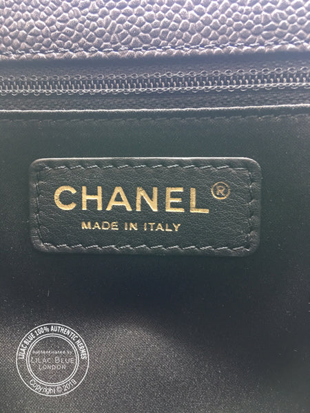 Chanel Grand Shopping Tote Black Caviar Leather GHW - Never Worn