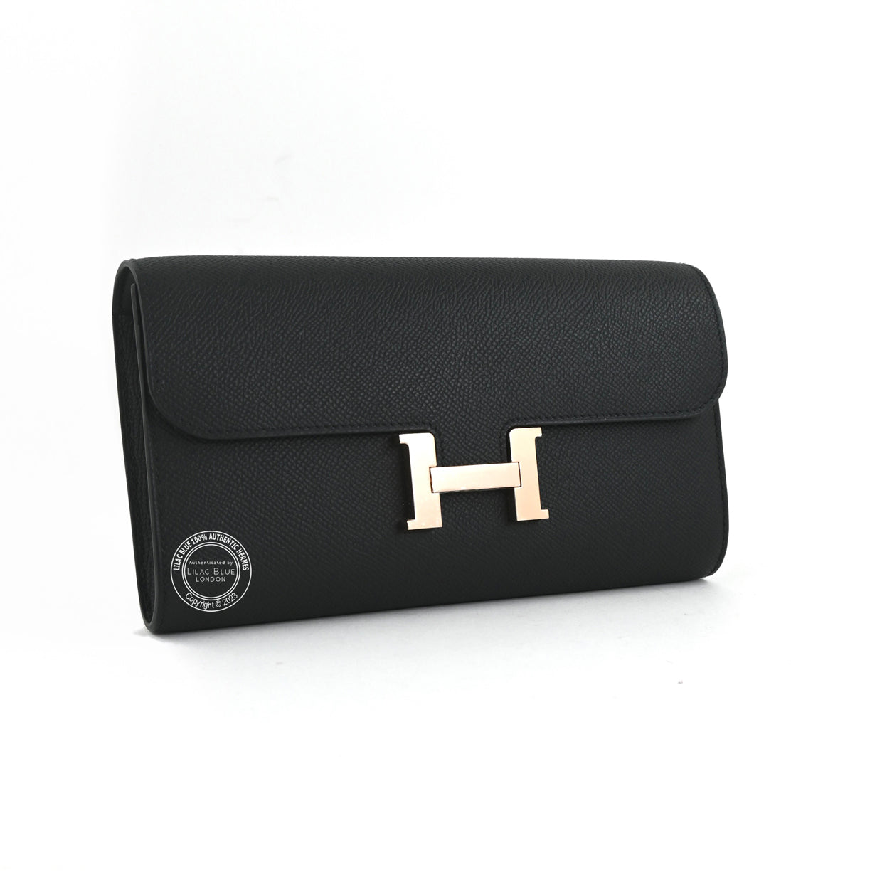 Hermes Constance Wallet To Go Black Epsom RGHW