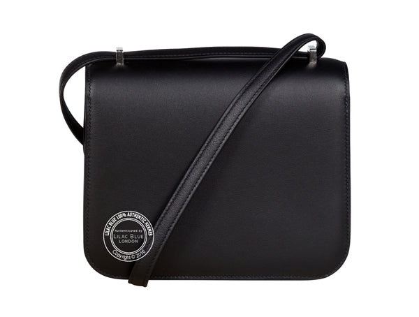 Hermès Constance 18cm Black Swift PHW