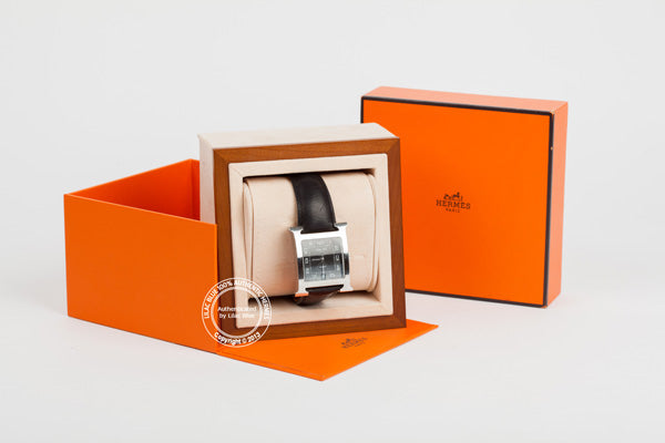 Hermès Heure H Black Watch - Preloved