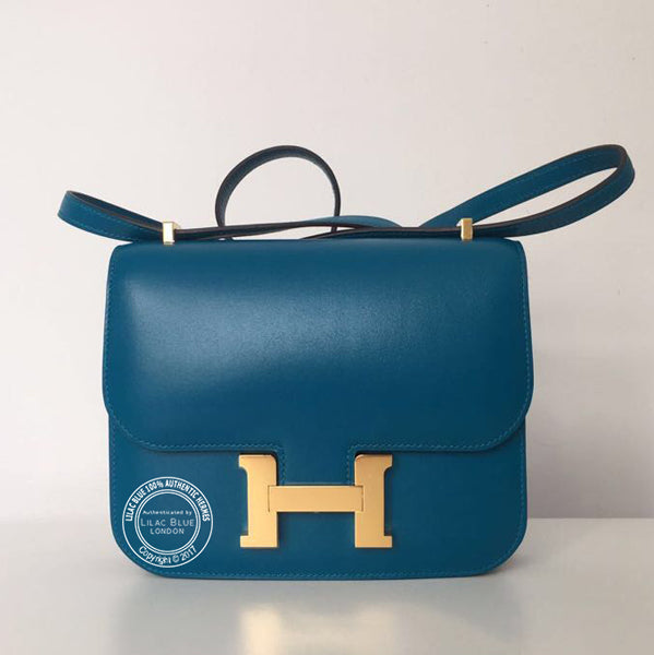 18cm Bleu Izmir Mini Constance. Evercalf, Gold