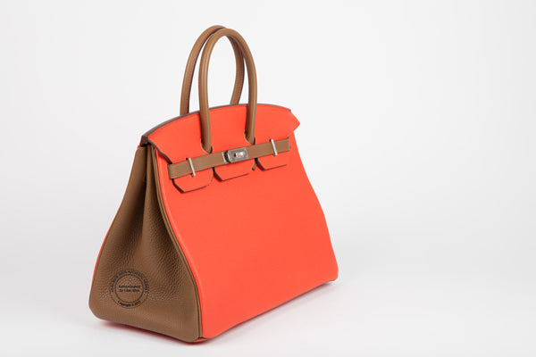 Hermès Birkin 35cm Capucine/Gold HSS Togo PHW