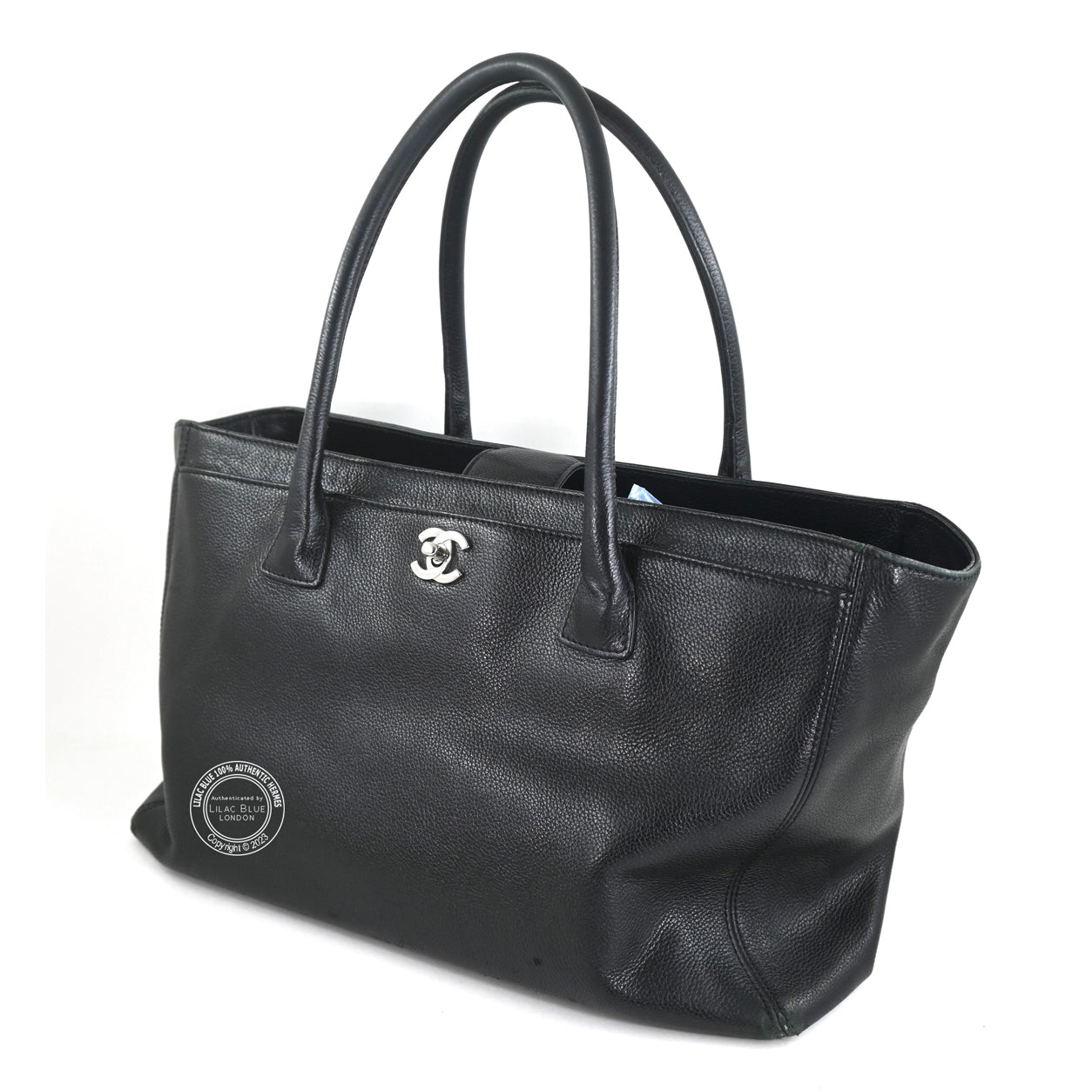 Chanel Cerf Executive Tote Black Caviar PHW - Preloved