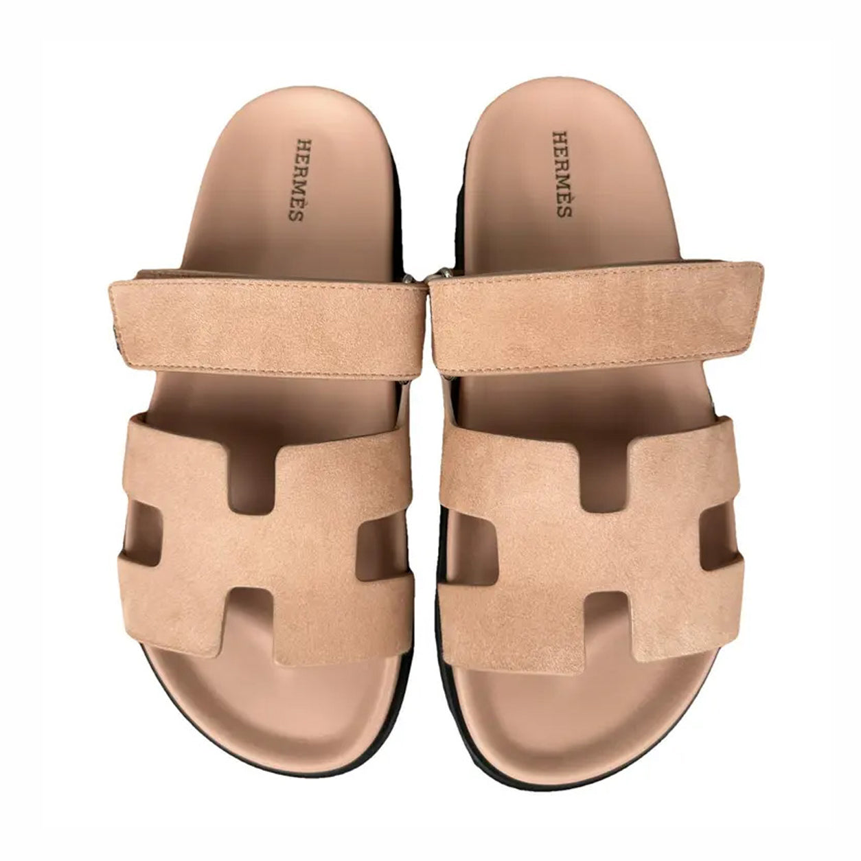 Hermès Chypre Sandals Nude