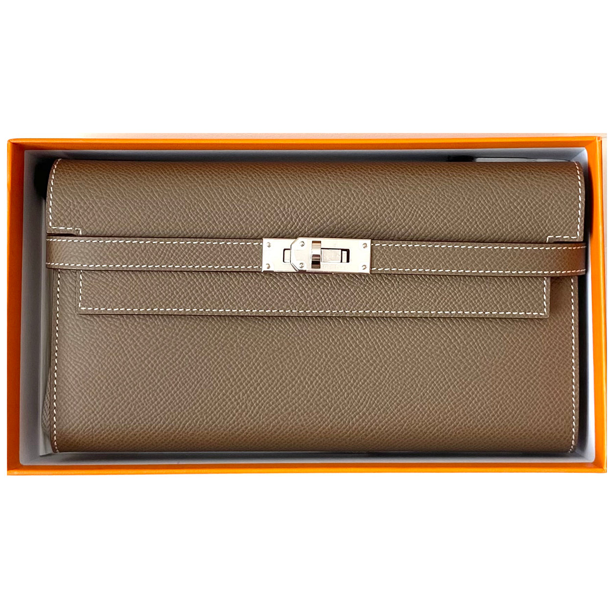Hermès Kelly Wallet Epsom PHW