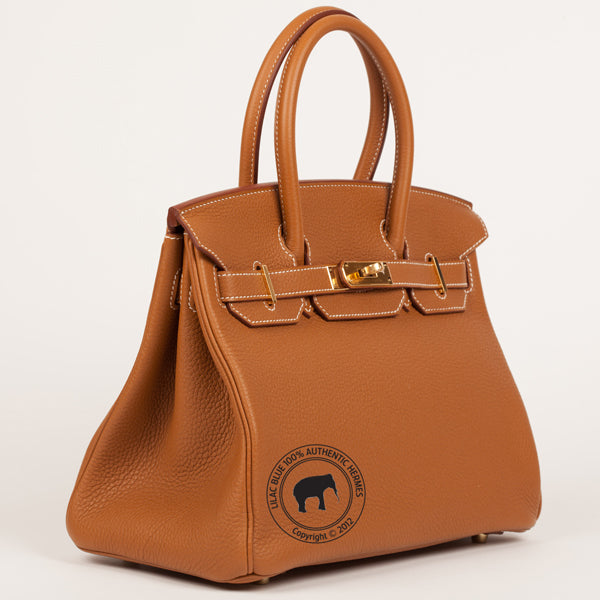 Hermès Birkin 30cm Gold Togo GHW (Copy)