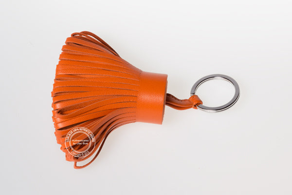 Hermès Carmen Key Ring. Orange