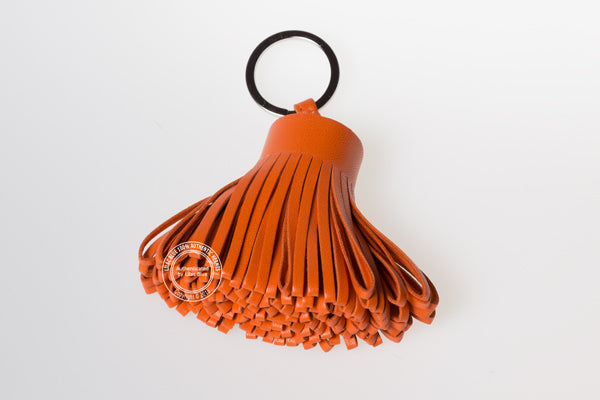 Hermès Carmen Key Ring. Orange