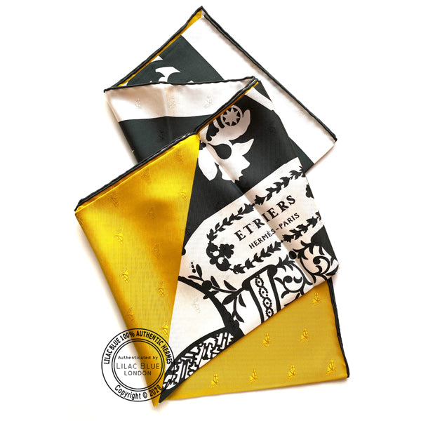 Hermès Scarf 90cm Etriers Tattoo