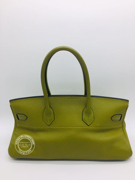 Hermès Birkin 42cm Vert Chartreuse JPG Shoulder Clemence RHW - Preloved