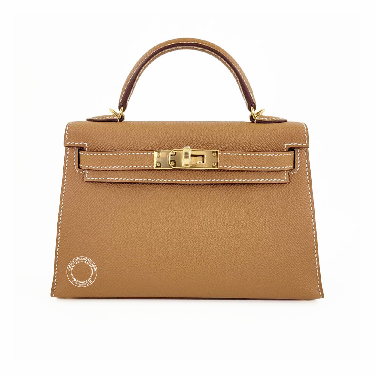 Hermès Kelly 20cm Gold Epsom GHW