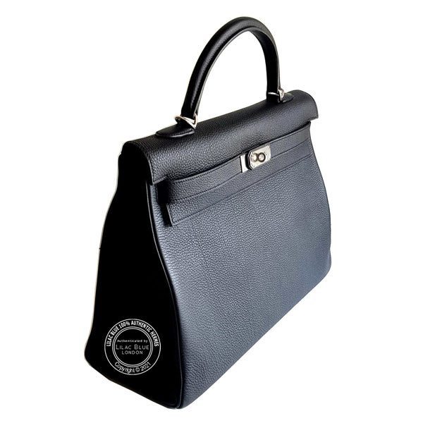 Hermès Kelly 40cm Black Togo PHW