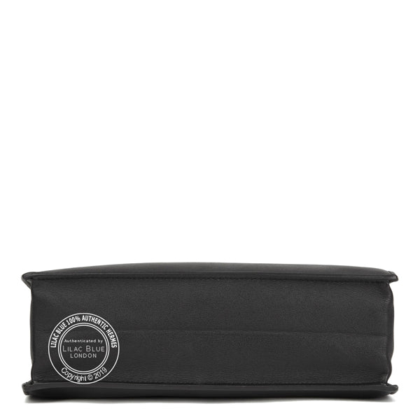 Hermès Kelly Danse Black Swift PHW - Preloved