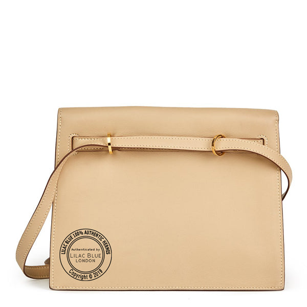 Hermès Kelly Danse Parchemin Swift GHW - Preloved