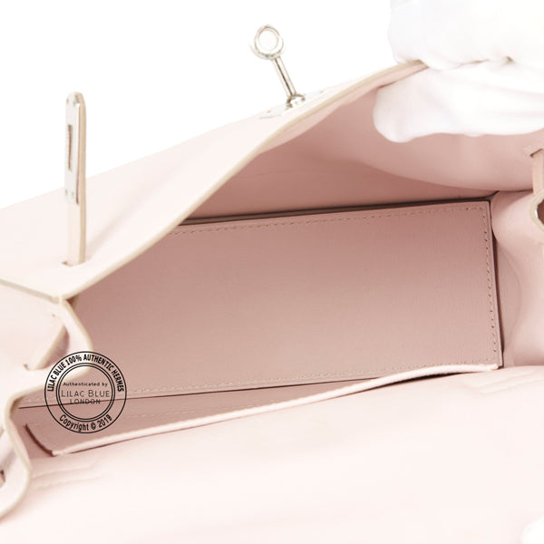 Hermès Kelly Danse Rose Dragee Swift PHW - Preloved