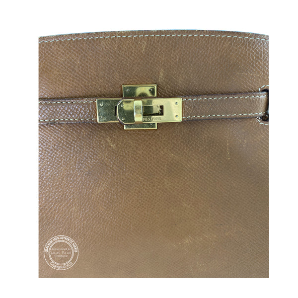 Hermès Kelly Sport Gold Courchevel GHW - Vintage