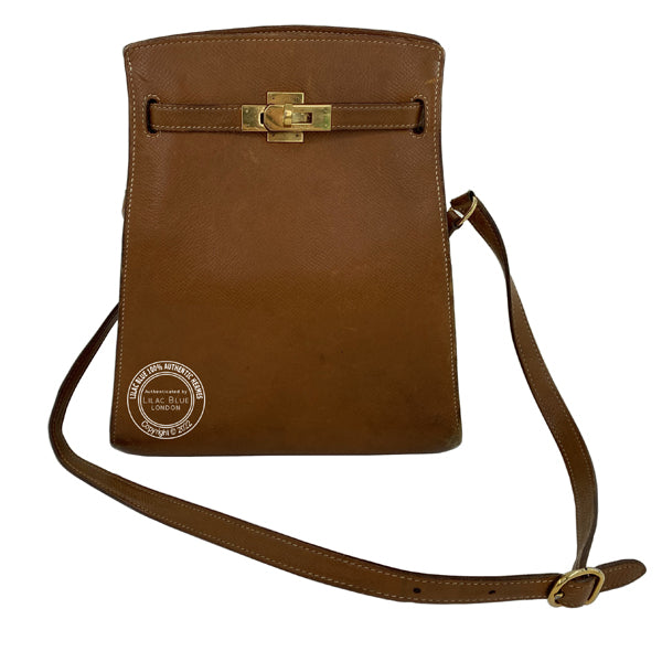 Hermès Kelly Sport Gold Courchevel GHW - Vintage