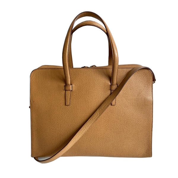 Loewe Briefcase Handbag with Gold Hardware