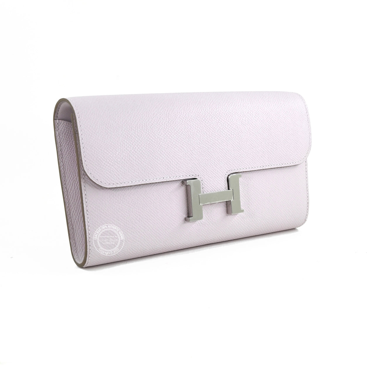 Hermes Constance Wallet To Go Mauve Pale Epsom PHW