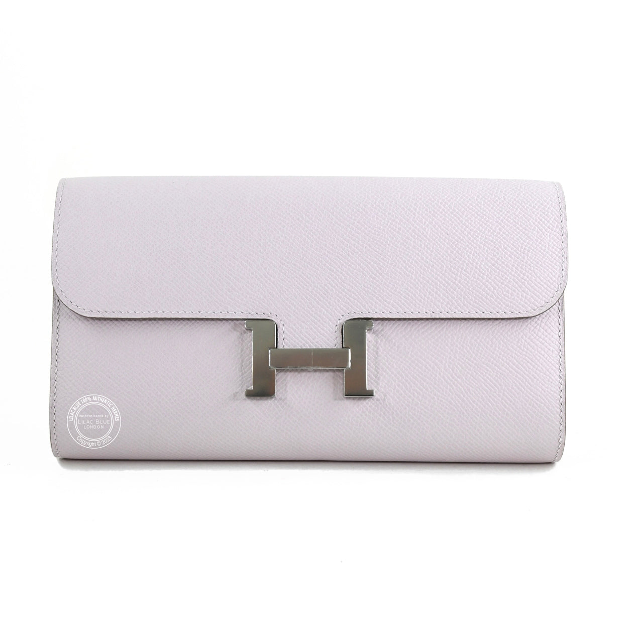 Hermes Constance Wallet To Go Mauve Pale Epsom PHW