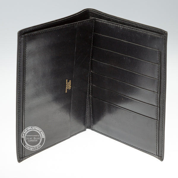 Hermès Black Men's Wallet - Preloved