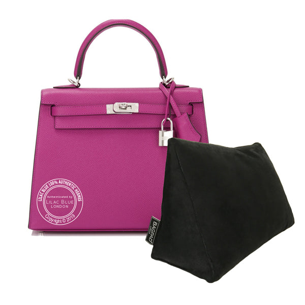 Hermes Kelly Bag Pillows 28cm from Lilac Blue London