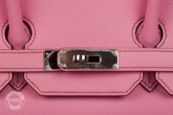 Hermès Birkin 35cm Bubblegum Pink/Vert Anis Togo PHW