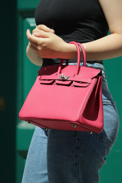 Hermes Birkin 25cm Rose Mexico Togo PHW
