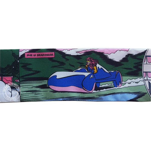 Hermès Twilly Wow. Rose, Vert, Jaune