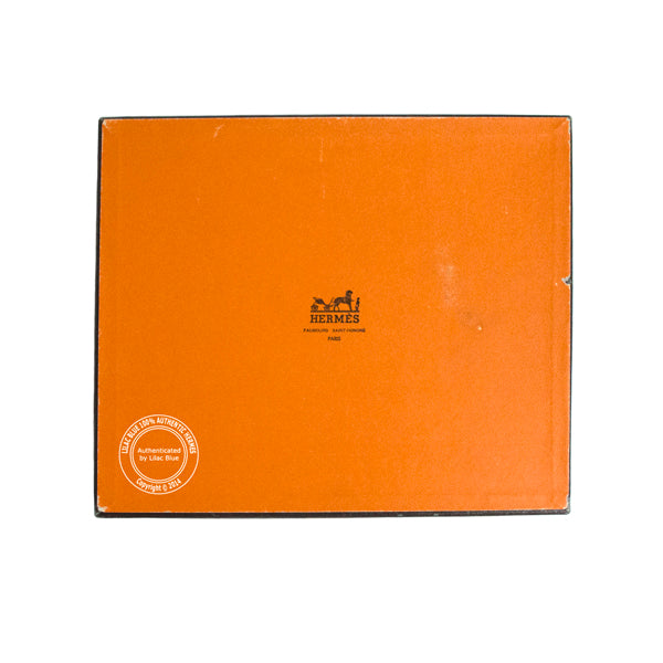 Hermes Rio Envelope Clutch Black Box - Vintage